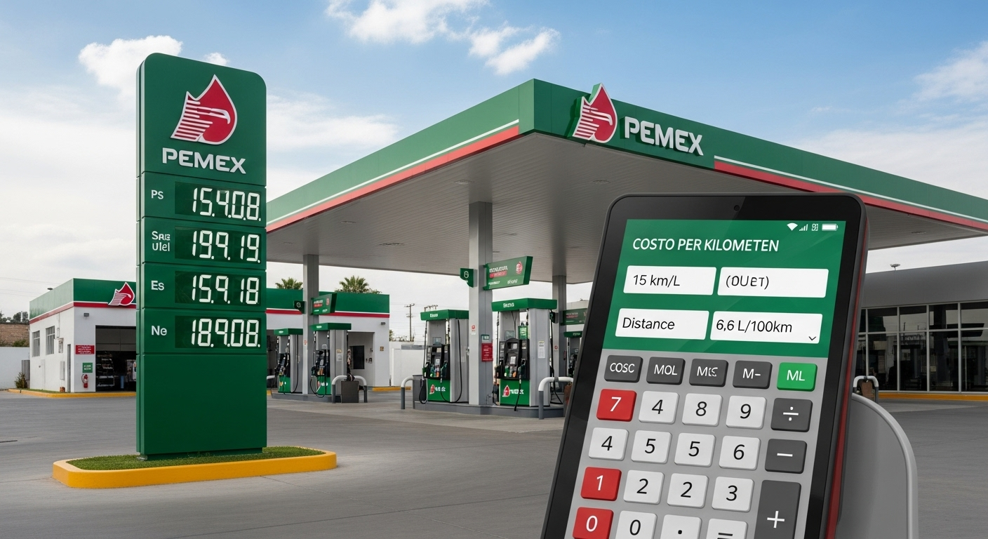 Gasolina en México: cómo calcular el costo real por km