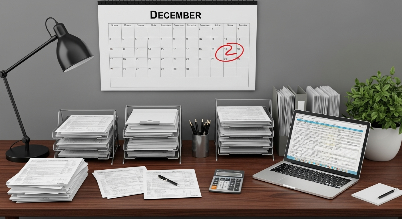 Preparación de fin de año para reembolso de kilometraje